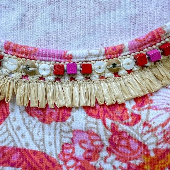 Ruby Rd. Women's PXL Petite‎ Floral Tank Top Boho Chic Ruffle Hem - Picture 4 of 8